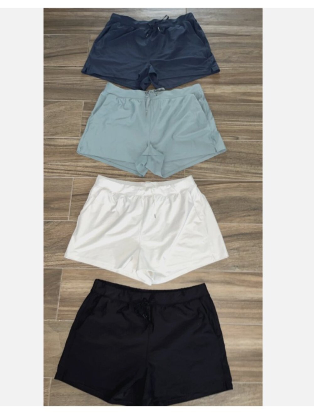 OLD NAVY Active Bundle 4 Pairs of High Rise Powersoft Go Dry Shorts Stretch XL